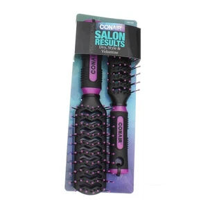 Conair Grip & Lift Vent Spazzola per Capelli 2PK, Set di Spazzole Full-Size e Mid-Size, Nylon - Foto 1 di 3