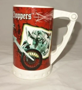 Taza de cerveza para motocicleta Orange County Choppers OCC 2006 Stein cerámica 6,5" - Imagen 1 de 4