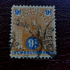 New South Wales: 1903 Britannia - Inschrift COMMONWEALTH. Sammlerstempel.