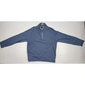 Johnnie-O Sully Performance Pullover Sweater Golf Mens XXL 2XL Blue JMKO1460 - Picture 1 of 8