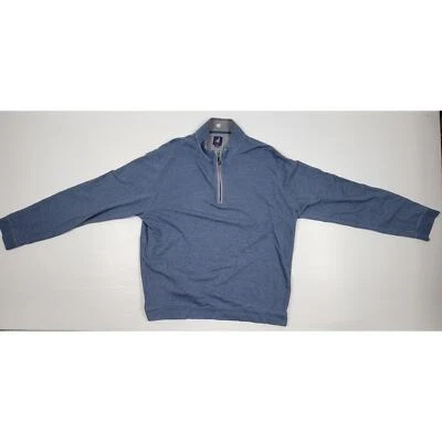 Johnnie-O Sully Performance Pullover Sweater Golf Mens XXL 2XL Blue JMKO1460 - Image 1 of 4
