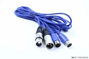 Ottava Plateau Voyetra Eight Custom MIDI XLR din Cavi VINTAGE SYNTH DEALER 8 - Foto 1 di 2