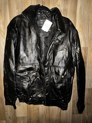 Napoline Authentic Leather Jacket Size L Men’s  Foto 1 de 4