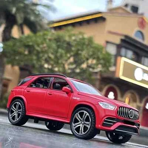 Luz de sonido 1:32 Mercedes-Benz GLE 63S SUV modelo de coche diecast vehículos de juguete - Imagen 1 de 21