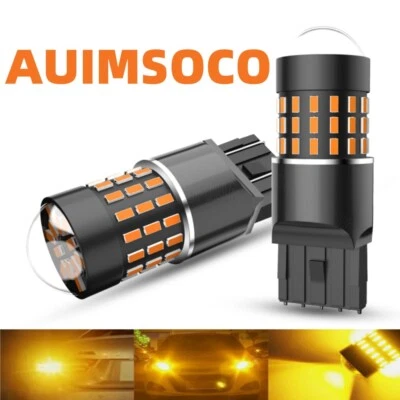 7443 Bombillas LED ámbar intermitente 3014-SMD A+ para Chevrolet Cruze 2011-2019 Foto 1 de 4