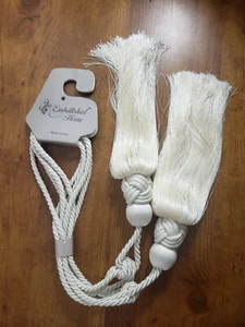 2 PCS 1 Set Tassel Curtain Tie Backs Holdbacks Tie Rope Home Window decor , New - Picture 1 of 2