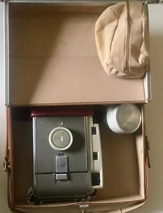 VTG POLAROID 800 LAND CAMERA W/ WINK LIGHT ACCESSORIES PAPERWORK ALBUM AND CASE! - Picture 1 of 23