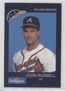 1989 Dubuque Atlanta Braves John Russell