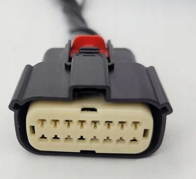 Ford Mondeo Mustang Jeep Fiesta Kuga EDGE 16PIN molex enchufe de la lámpara - Imagen 1 de 2