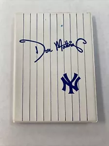 Don Mattingly Limited Edition Baseball Card Set CMC Talking Record Yankees MLB - Picture 1 of 6