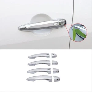 ABS Chrome Door Handle Cover Molding Trim for Nissan Rogue 2021 2022 - Picture 1 of 7