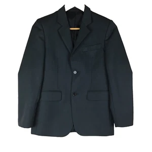 Torre Luxury Design Grey Wool Blend Regular Blazer Jacket Boys Size Chest 28R - Picture 1 of 11