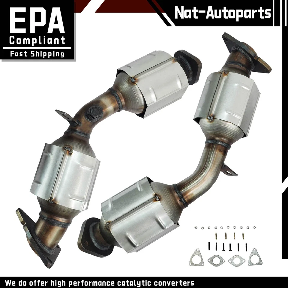 Catalytic Converter set For 2008 2009 2010 2011 2012 2013 Infiniti G37 3.7L Foto 1 de 4