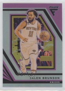 2022-23 Panini Flux Silver Prizm Jalen Brunson #96