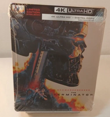 Terminator 1984 4K Steelbook (4K - No Digital Code)-Box Shipping with Tracking - Image 1 of 4