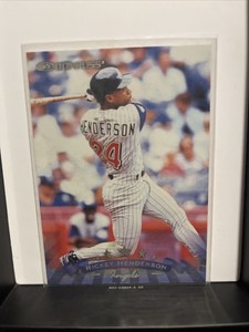1998 Donruss Rickey Henderson #118 HOF Angels NM-B Ships Safe N Fast