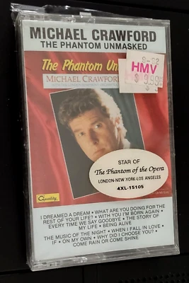 THE PHANTOM UNMASKED - MICHAEL CRAWFORD - Audio Cassette sealed - Image 1 of 3