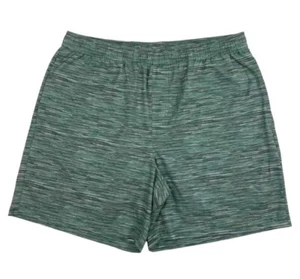 Men's Chubbies Heathered Green Lined Drawstring Performance Short Sz XL - Picture 1 of 4