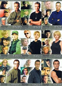 Stargate SG-1 Heros by Rittenhouse in 2004. Singles List. Cards $1+ discounts