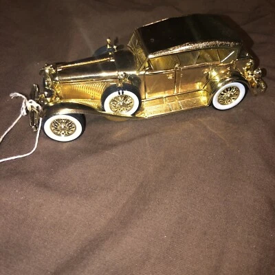 1934 duesenberg J-Class Gold Plated 1/32 scale - Image 1 of 4