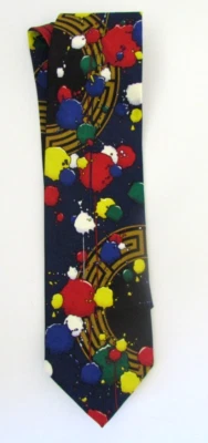 PRENDAS ELÉCTRICAS PARA CUELLO Corbatas Eléctricas - 100% Seda - Chapado en Oro 14k Guardián de Cadena Foto 1 de 3