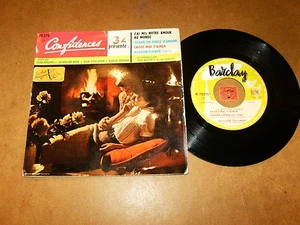 VARIOUS ARTISTS - EP FRENCH BARCLAY 70275 / LISTEN - JAZZ ROCK FRENCH POPCORN - Picture 1 of 2