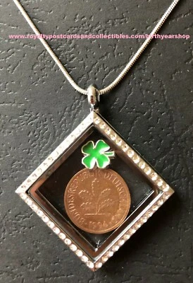 Geburtsjahr 1994 ANHÄNGER + KETTE - Glückspfennig - mehrere Jahre verfügbar #f2 - Bild 1 von 4