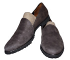 PAUL GREEN Metallic Bronze Wash Deep Taupe Leather Loafers AUS 5 US 7