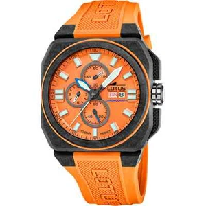 Lotus L18976/6 Men's Orange Dial Chronograph Wristwatch - Picture 1 of 1