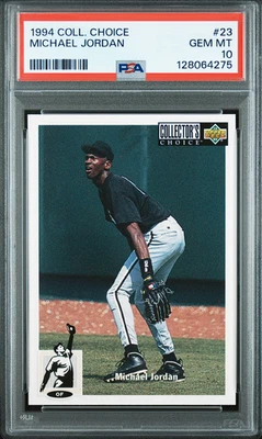 PSA 10 GEM MT 1994 UD Collector's Choice Michael Jordan #23 Foto 1 de 2