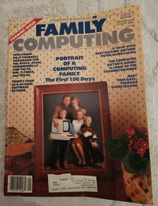 Family Computing Magazine Premiere Issue September 1983 1st #1 Scholastic - Picture 1 of 6