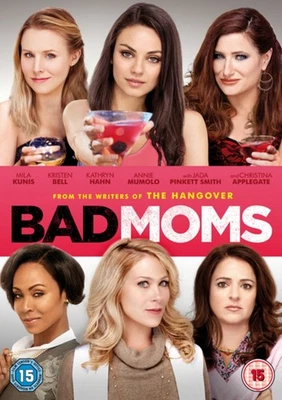 Bad Moms (DVD) Jada Pinkett Smith Jay Hernandez Peter Gallagher Cheryl Hines - Image 1 of 2