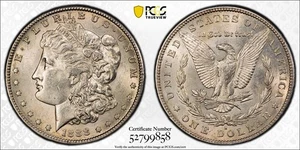 1888 S Morgan Silver Dollar PCGS MS-63 - Picture 1 of 1