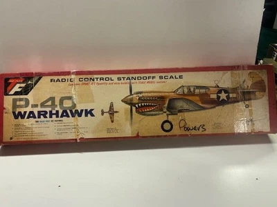 Top Flite P-40 Warhawk, Vintage, R/C Modelo Avión Kit Foto 1 de 4