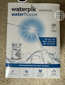 Waterpik Aquarius Water Flosser professionale 7 punte 10 impostazioni salute orale - Foto 1 di 2