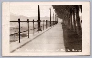 Szene aus School of Mines Butte MT Montana RPPC R.P.O. Stempel 1951 L1 - Bild 1 von 3