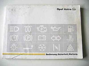 Betriebsanleitung OPEL ASTRA Handbuch Ausgabe 1992 - Bild 1 von 1