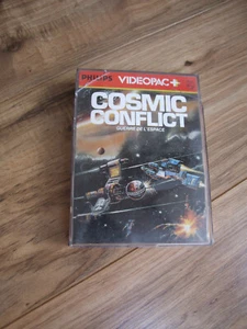 A8 OFFERS / COMBINE - PHILIPS VIDEOPAC G7000 - 11+ COSMIC CONFLICT - Picture 1 of 5
