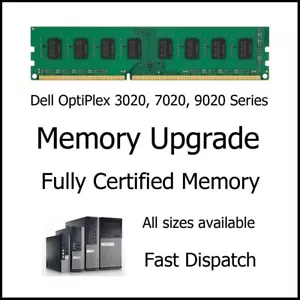 4GB DDR3 Memory Upgrade For Dell OptiPlex 7020 Computer / PC PC3-12800U 1600MHz - Picture 1 of 4