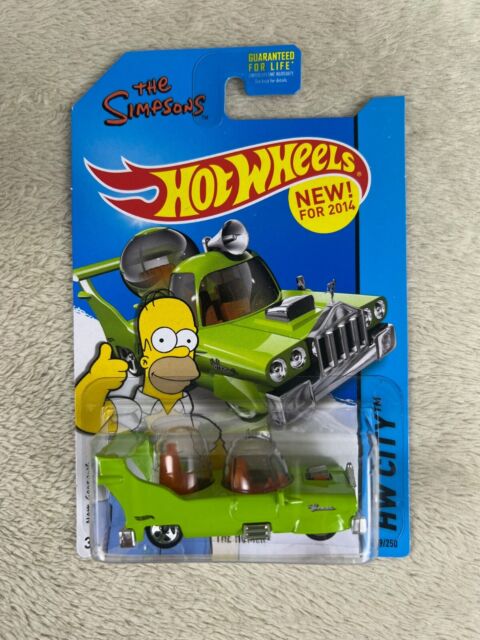 Hotwheels HOT WHEELS O HOMER THE SIMPSONS DIECAST Cars ORIGINAL Carros Raros  - Escorrega o Preço