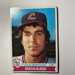 1979 Topps #77 Dan Briggs Indians DP - Picture 1 of 2