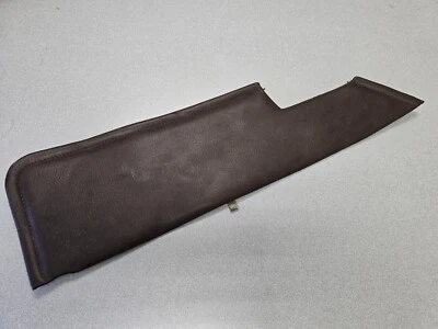 BONITO INSERTO PANEL PUERTA CONDUCTOR VINILO MARRÓN ORIGINAL PORSCHE 928 USADO Foto 1 de 4