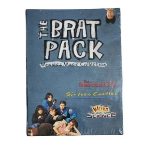 The Brat Pack Movies & Music Collection 3 DVD 1 CD Breakfast Club Sixteen Candle - Imagen 1 de 7