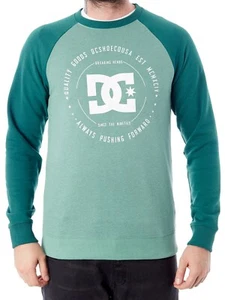 DC Shoes Sudadera Patineta Reconstruida Cuello Redondo Pulóver M Nuevo con etiquetas Surf Ropa de calle - Imagen 1 de 6