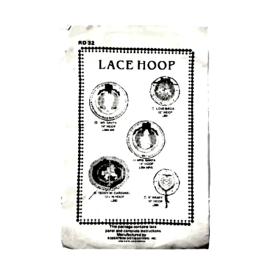 Aro de encaje vintage Stitchery Project Robertson Distributions peluche y carrusel Foto 1 de 4