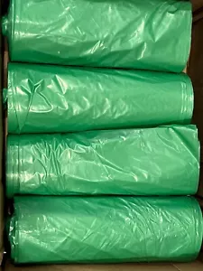 Bolsas de basura biodegradables compostables 33x39-35 galones cantidad. Caja 100 L3339-85GN .85mm - Imagen 1 de 4