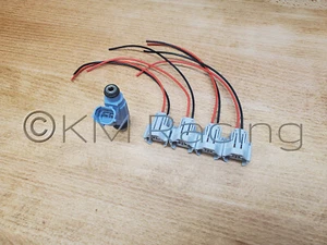 (4x) Conector inyector de combustible Arctic Cat F M Z1 2009-16 coletas desconexión rápida - Imagen 1 de 4