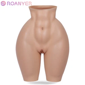 Roanyer Upgrade Silicone Hip Pants Buttock Lifter Shapewear for Crossdresser Cos - Picture 1 of 13
