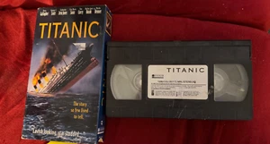 VHS. "Titanic" with George C. Scott Eva Marie Saint etc. 1996. Prev. Owned - Picture 1 of 2