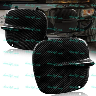 Крышки на бампер противотуманные фары из углеродного волокна для 97–01 Subaru Impreza GC8 GF8 - Изображение 1 из 4